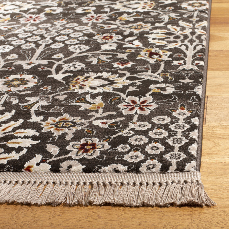 Tapis Zennia Performance Floral, Rectangle 5 pi 1 po x 7 pi 6 po