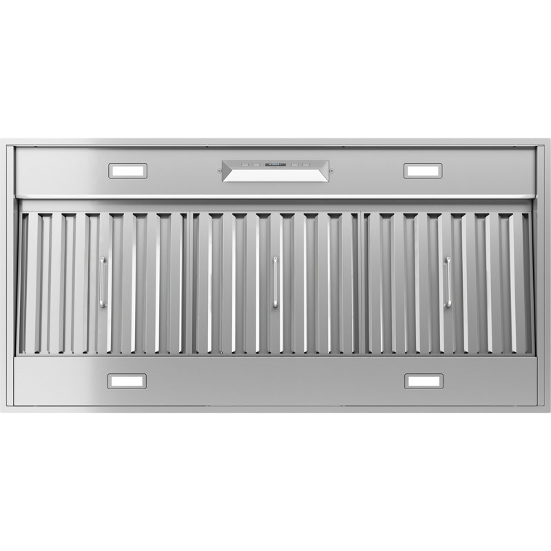 Monsoon II 650 CFM Insert Mount Range Hood with LED Light in Stainless Steel, 46"