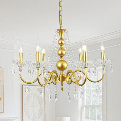 6 - Light Candle Style Chandelier