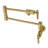 Kingston Brass Manhattan Two-Handle 1-Hole Wall Mount Pot Filler Faucet-50494451-115317568