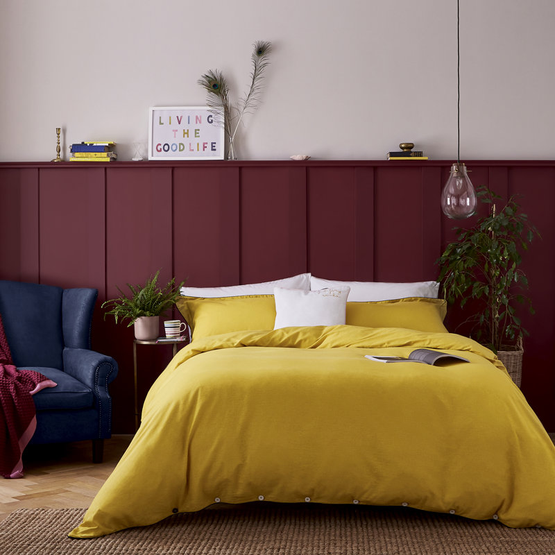 Good Morning Sunshine Duvet Cover, Yellow, Kingsize Duvet Cover