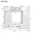 Modern Style 4-In-1 Multiple Functions Hallway Coat Rack With Seven Metal Black Hooks, Entryway Bench Hall Tree With Ample Storage Drawer-284543901