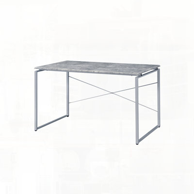Bureau d'écriture avec placage en métal
