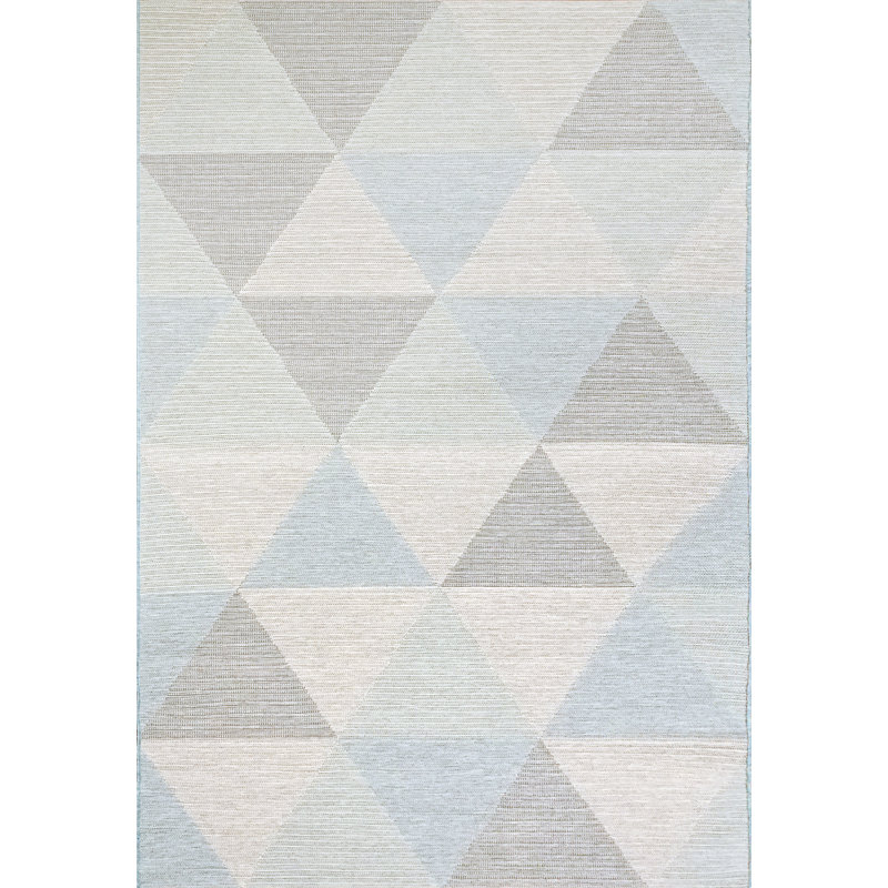 Mori Geometric Indoor / Outdoor Rug, Rectangle 7'10" x 10'10"