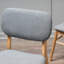 Chaises en tissu, ensemble de 2-672990611-672990612