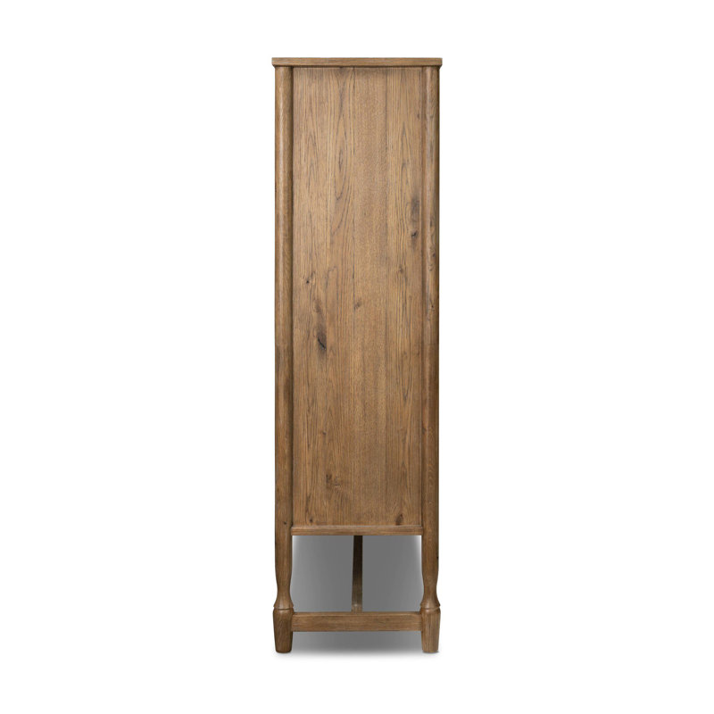 Bari Wide Cabinet, Weathered Oak