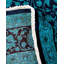 Tapis bleu nouvel âge 7 pi 10 po x 8 pi 1 po Dubert