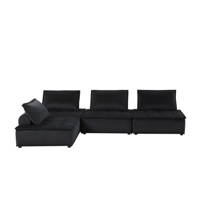 Canapé modulaire en velours