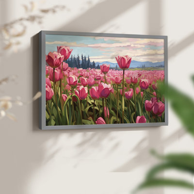 Série florale - Cxxxvi - reproduction encadrée