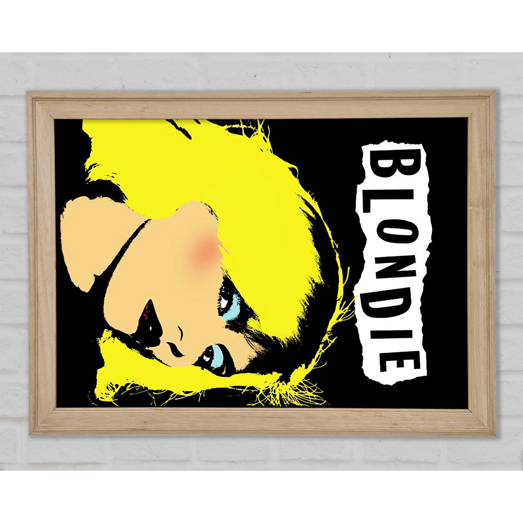 Blondie - Einzelner Bilderrahmen Kunstdrucke