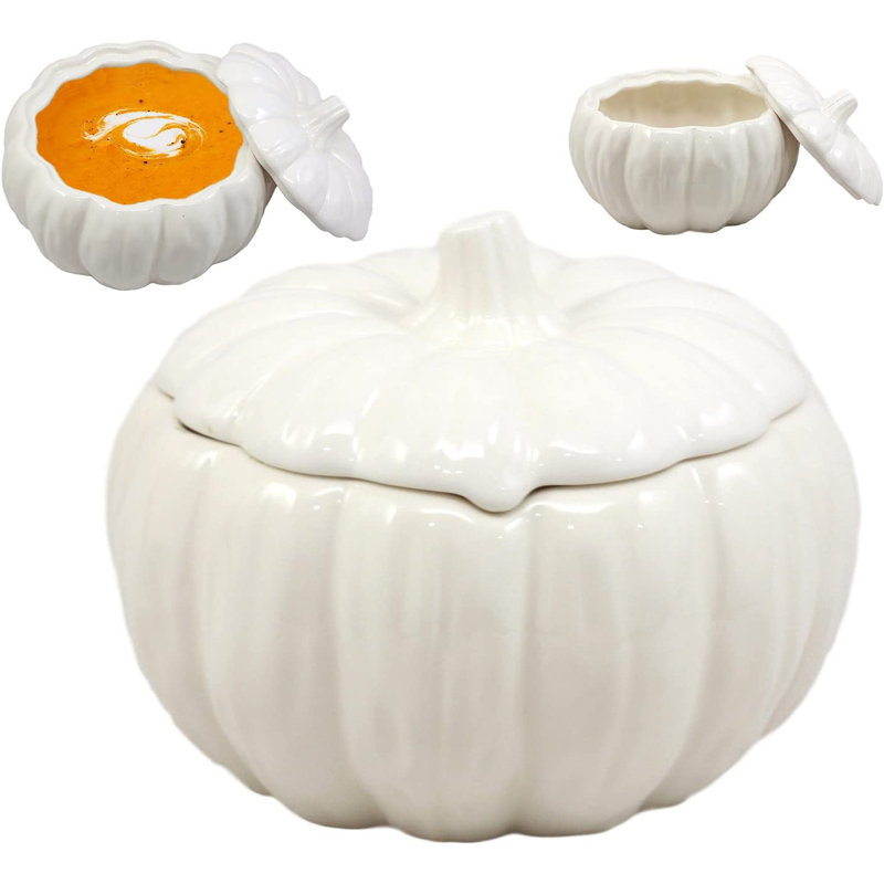 Gracie Oaks Lokesh Ceramic Serving Bowl