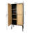 Farmhouse Wooden Storage Cabinet with Shelf