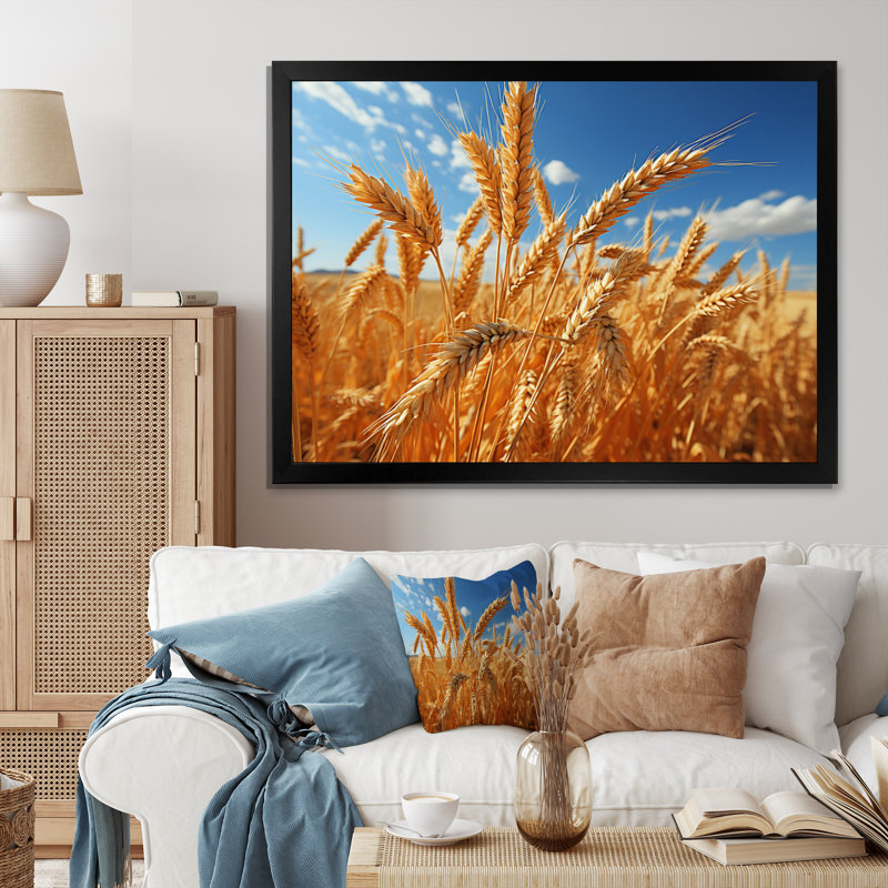 Canada Golden Harvest I - impression, H 12 po x l 20 po x P 1 po, Toile tendue