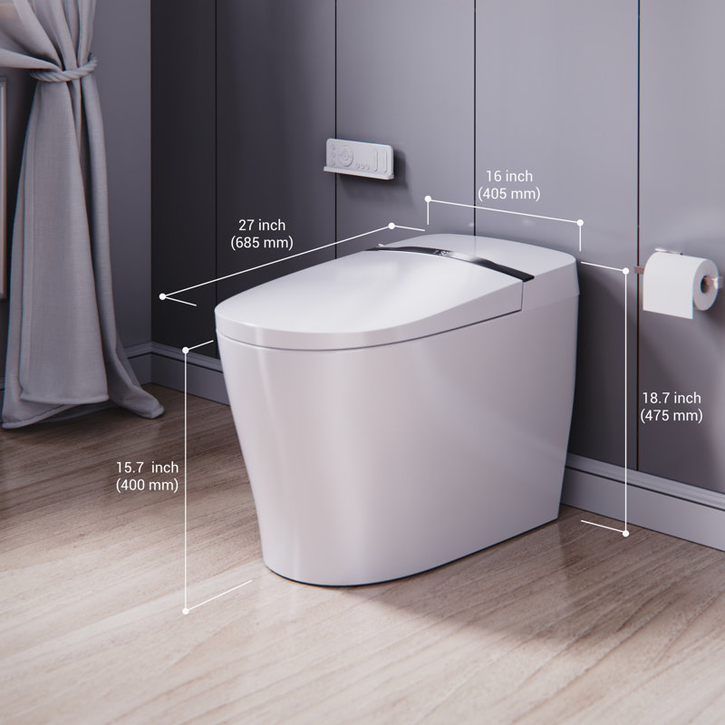 Toilette intelligente avec bidet encastré ELLAI Smart