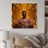 " African American Rapper Cool Golden Matrix " Mixed Media and Color Photography Print