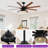 Bartling 52"/66" 8-Plywood-Blades Modern Ceiling Fan with Lighting Kit and Smart Remote-209332831