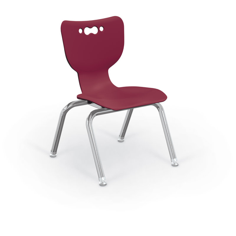 Chaise de classe Hierarchie, Chaise 12 po, Rouge vin