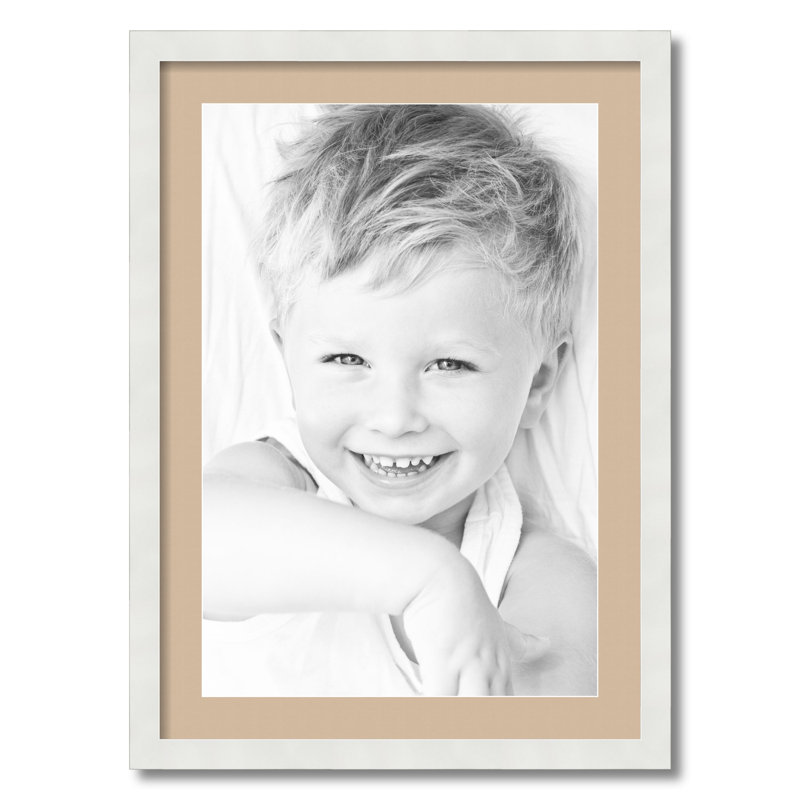 Cadre pour photo simple 16 po x 24 po en bois mat, Brume écossaise