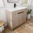 Freestanding Bathroom Vanity With Ceramic Sink And 2 Soft-Close Cabinet Doors, Accent Cabinet-106668291-106668293