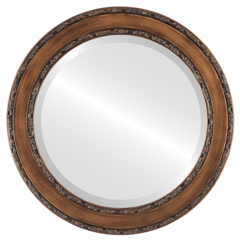 Minerva Round Mirror, 27" x 27"