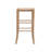 Halvorson Solid Beechwood Counter and Bar Stool With Rattan Seat-1402444346-1402444347