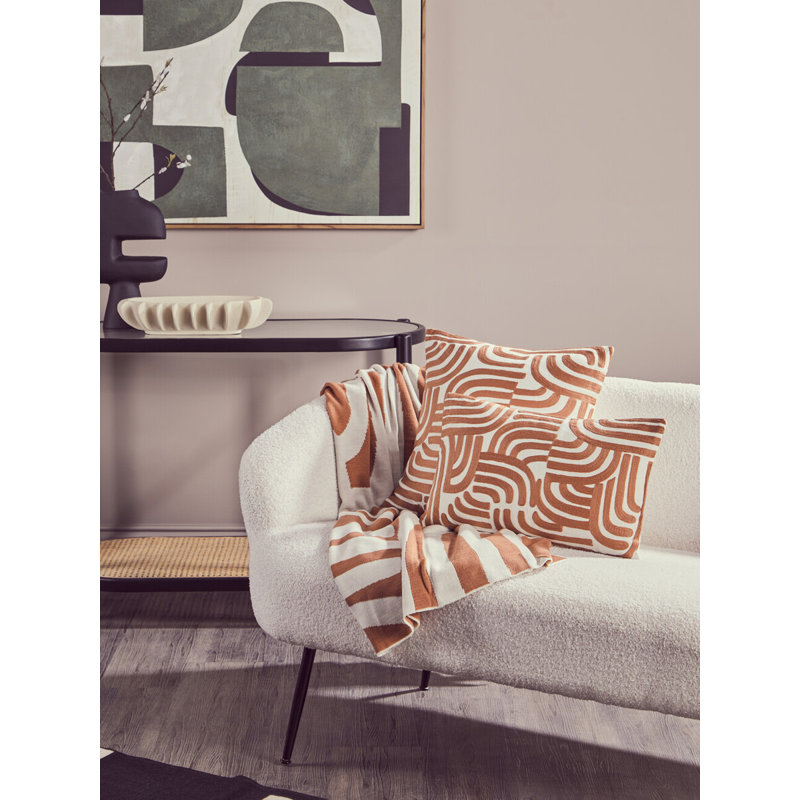 Dequisha Abstract Rectangular Cushion