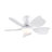 30 In Small Kid's Ceiling Fan Lighting with Remote Control for Small Children Room