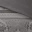 Ensembles de literie de luxe en polyester jacquard très grand gris pour maison moderne
