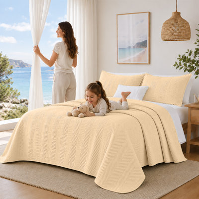 Imperial Rooms Pre-Washed lightweight summer bedspreads