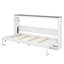 Lit escamotable simple avec lumière DEL-1243372266