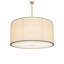 Lustre tambour 12 lumières Cilindro Textrene