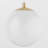 Rockport 1 - Light White Single Pendant