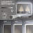 Modern LED ETL Certified Frameless Font&Backlit Anti-Fog Dimmable 3-Color Rectangular Vanity Mirror For Bathroom-1085585234