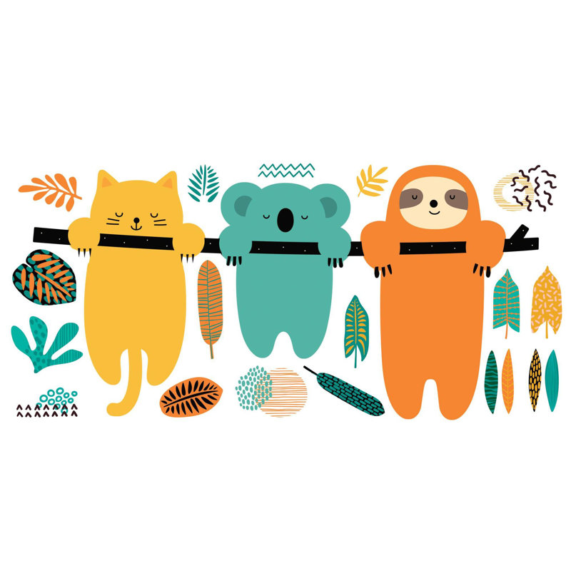 Animals Non-Wall Damaging Wall Decal