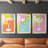 Cosmo  -Custom Framed  Premium Print W Matt - 3 Pieces-1712908313