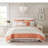 9 Piece Comforter Set Coral