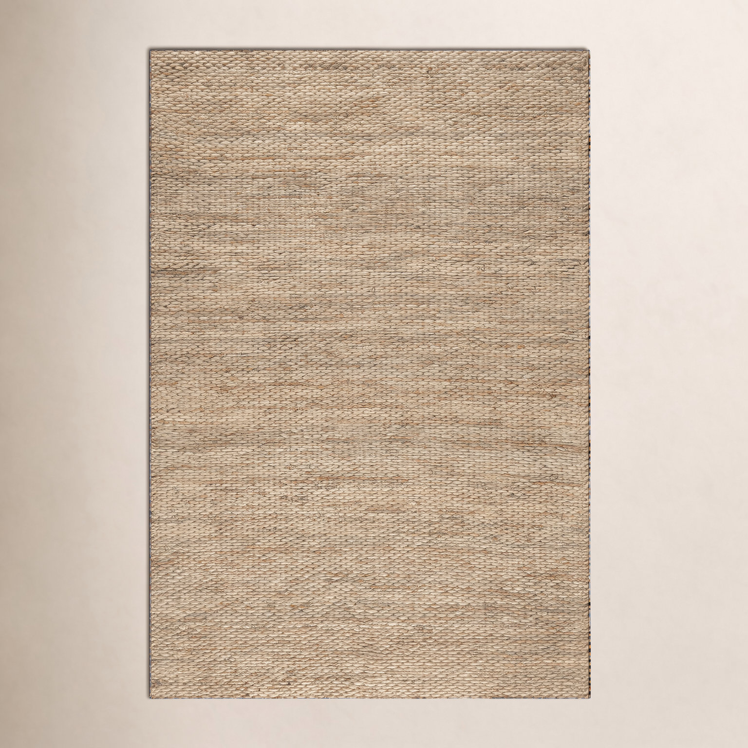 Natural Hand-Woven Jute Rug, Rectangle 11'6" x 14'6"