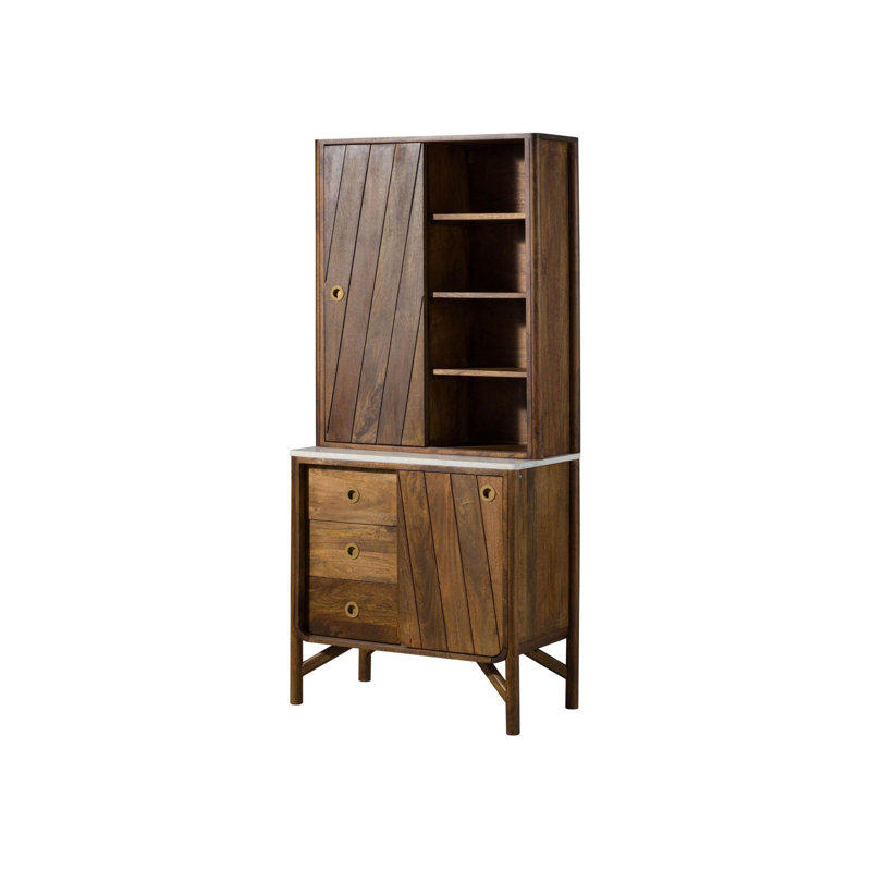 LOS ANGELES Display Cabinet, Brewing/Natural
