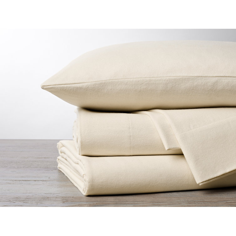Cloud Brushed Organic Flannel Pillowcase Set/2
