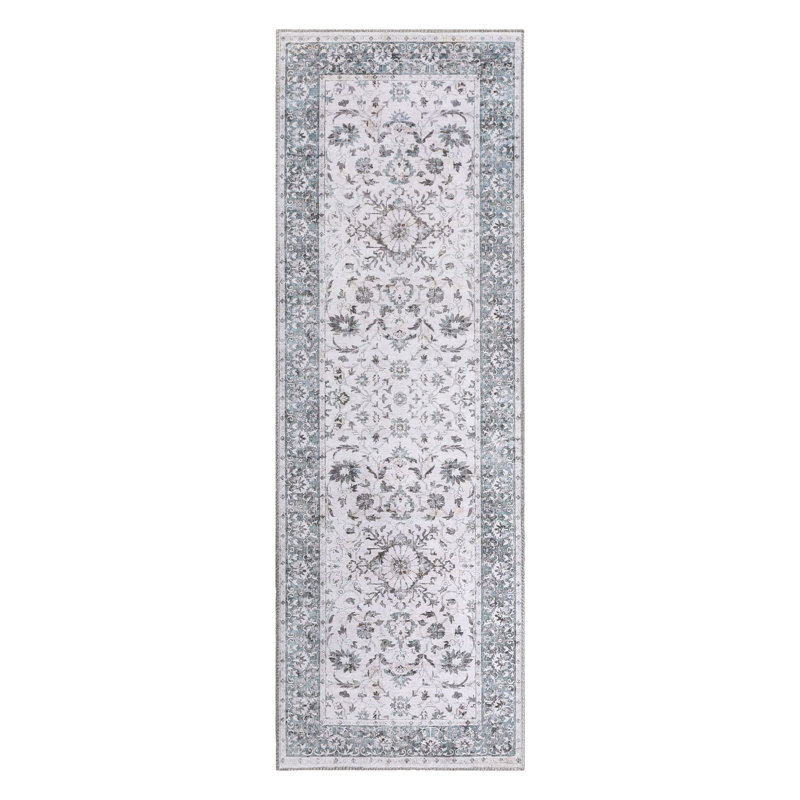 Tapis ou coureur en polyester Scarlytt Agra, Rectangle 5 pi 7 po x 8 pi 9 po