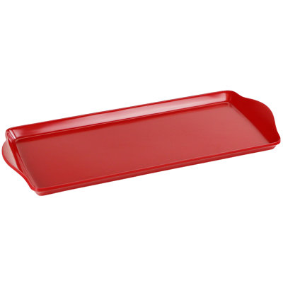 Reston Lloyd Melamine Plastic Tidbit Tray, BPA-Free, Food Safe, Multipurpose Platter Serving Tray