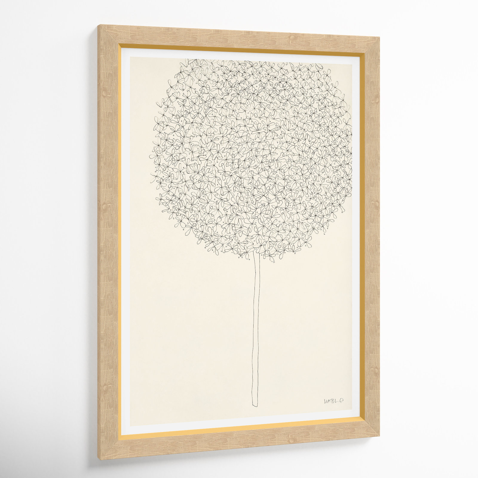 Allium I Print by Susan Hable, 35" H x 25" W