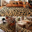 Tapis de sol moderne à motif léopard, lavable à la machine et antidérapant-1302501913