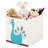 3 Sprouts - Toy Storage Cube for Baby and Kids - Peacock