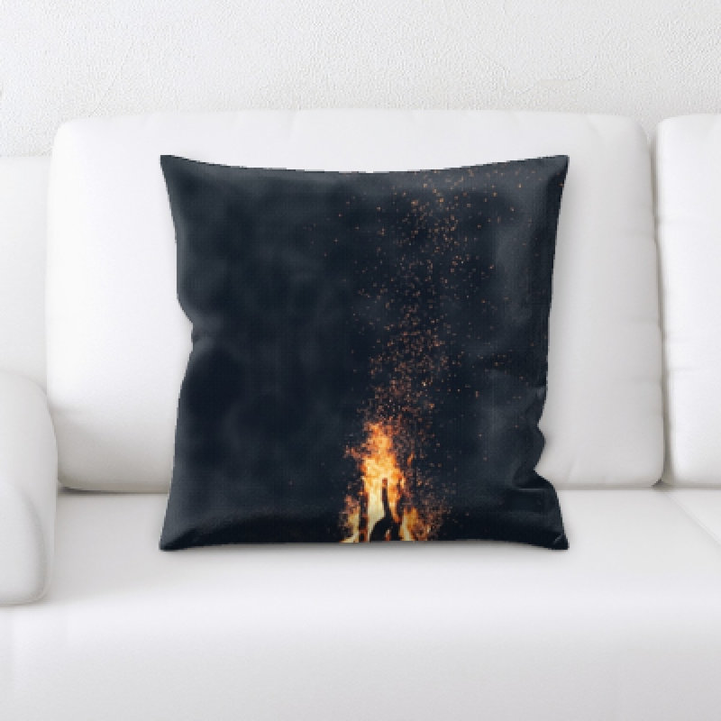 Microsuede Throw Pillow