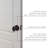 Egg Privacy Bed/Bath Door Knob-80293004