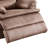 35.8'' Wide Classic Faux Leather Swivel and Glider Manual Recliner-1290568832