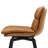 26" Swivel Upholstered Counter Stool With Metal Frame-855743226