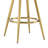 Dinora Modern Swivel Counter or Bar Height Bar Stool with Arms and Open Back in Fabric and Metal Frame-1385663080-1385663081