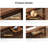 Modern Wood Executive Desk - Wooden Writing Desk with Storage Drawer, Home Office Desk
